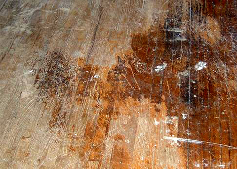 WORN OUT FLOOR